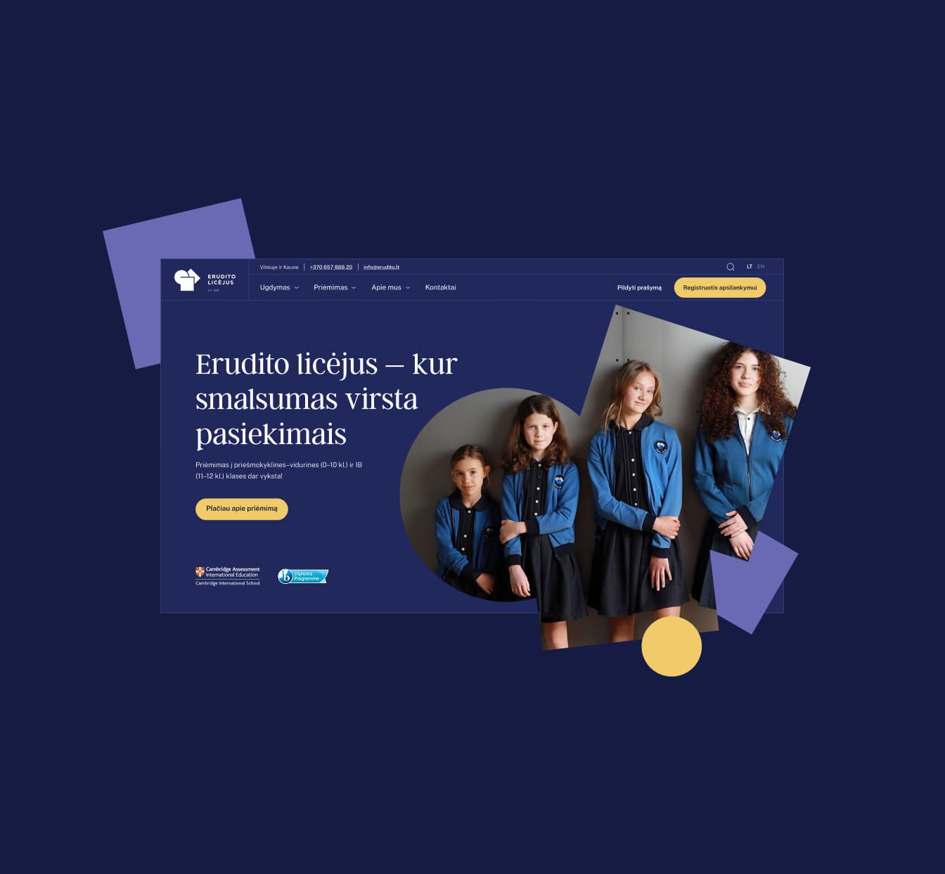 Erudito Lyceum - Website & E-commerce